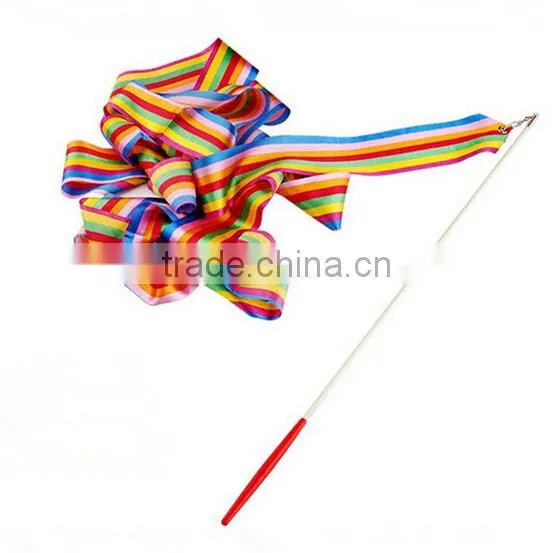 Children gymnastics Dancing ribbon 16colors