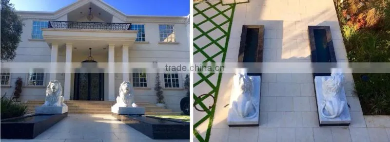 Life size marble nude sculptures