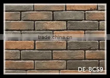 Classic Textured wall bricks of clothing shop