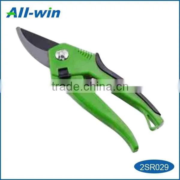steel garden pruning shear for cutting twigs
