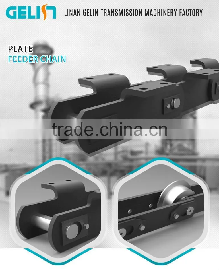 LBW OEM Manufacturing Large Size cranked link chain nonstandard conveyor chain