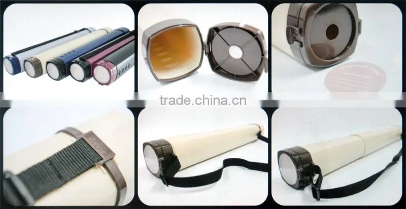 87mm adjustable clear square shaped plastic archery tubes