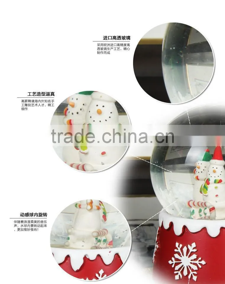 Christmas Decoration snow water globe snow water globe crafts