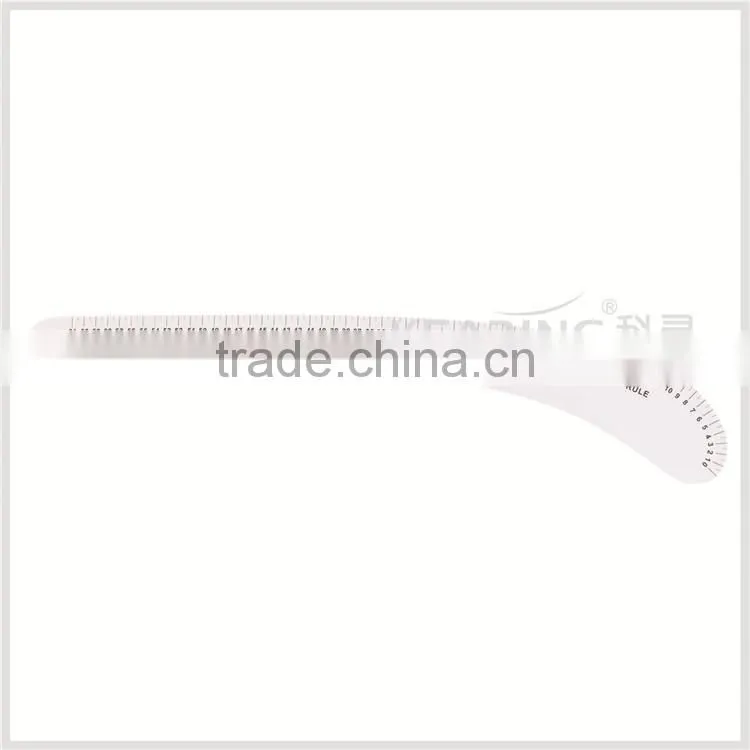 Kearing Metric Fashion Design Curve Ruler Luxury Hip Curves for Paiting & Designing# 6324A