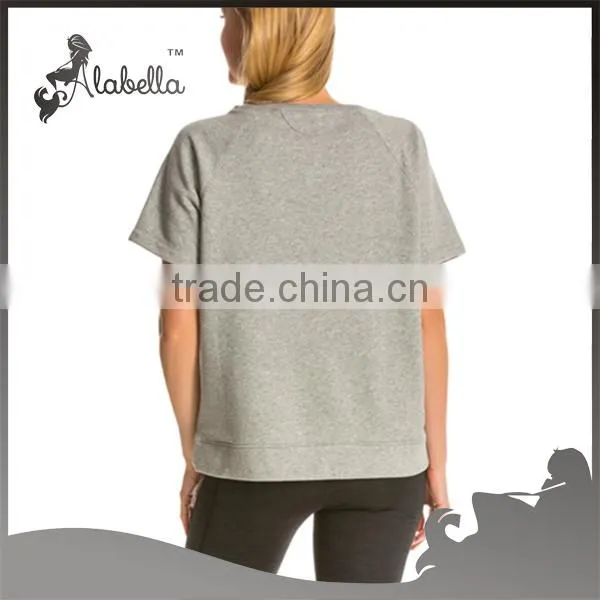 womens running and sport clothing wholesale custom made yoga t-shirt