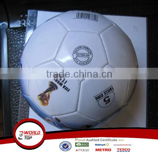 Gloss PVC 5# photoes Soccer Balls