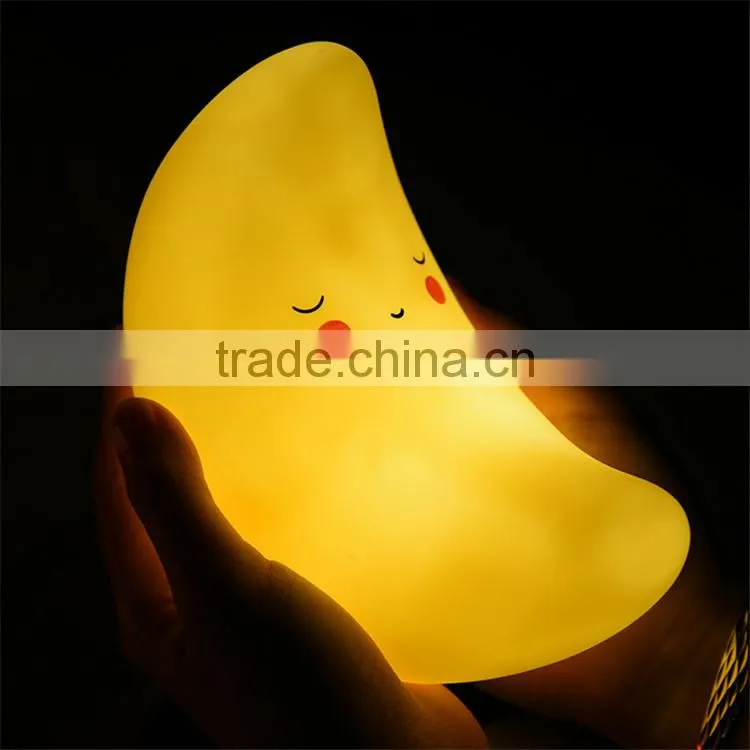 hot sale good quality baby room decoration cute Luminous toy lamp smiling clouds shape led light Luminous toy