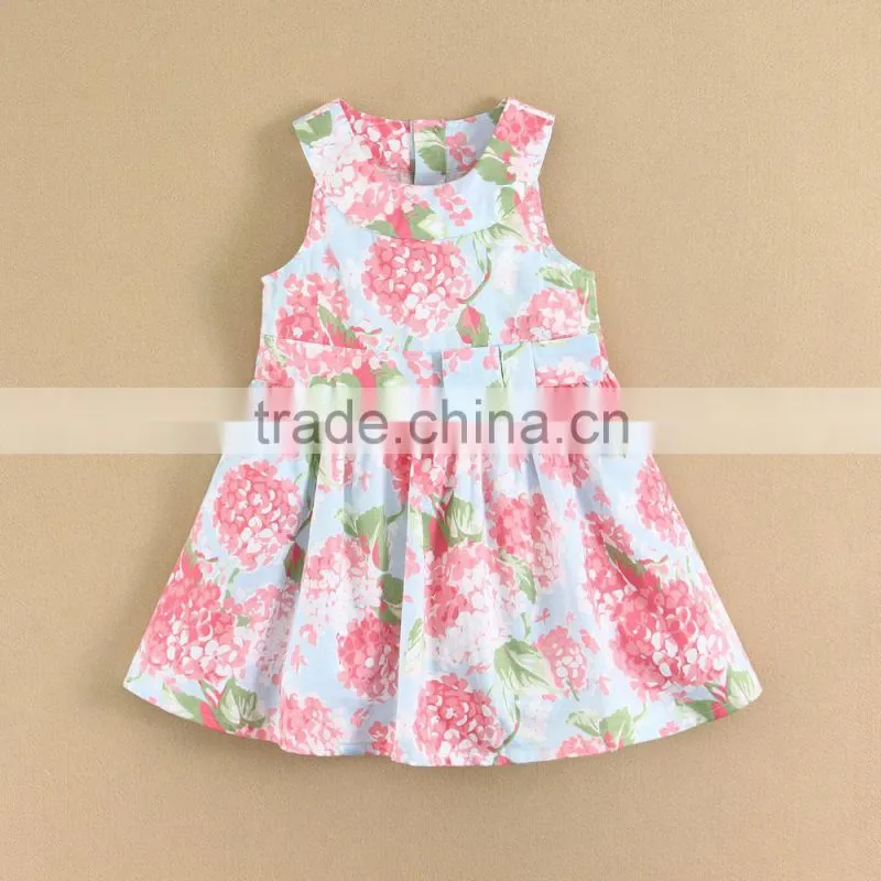 Factory Wholesale Baby Girls Dress Party Dress Kids Dress Girls Baby Clothes Summer