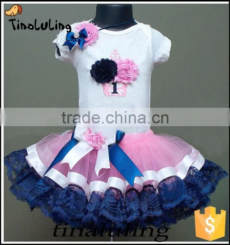latest fashion children skirts 100% polyester baby tutus rainbow pettiskirt satin ribbon tutus