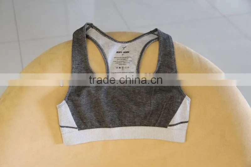 nice quality seamless sexy lady sports bra