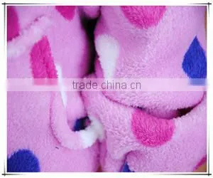 100% Polyester Printed Coral Fleece Girl's Pajamas/ Sleepwear / Dressing Gow