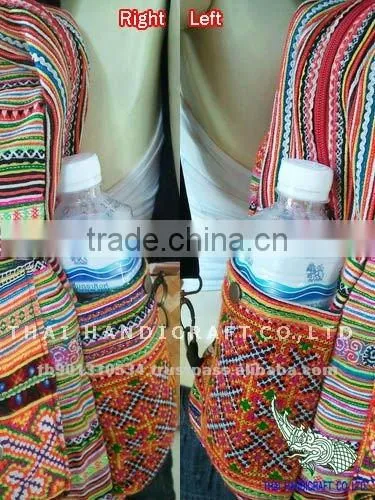 Embroidered HMONG HILL TRIBE Backpack School Bag Travel Bag Unisex Bag