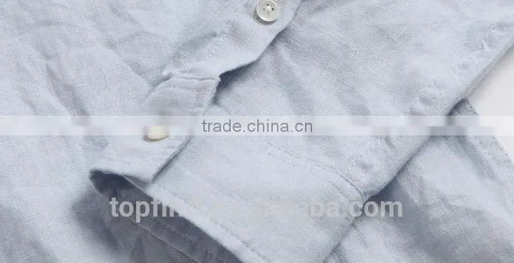 New style Linen and cotton shirt