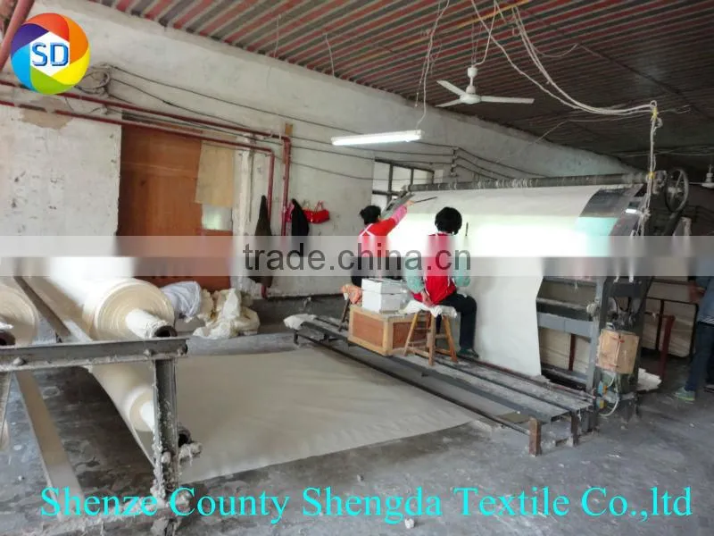 30*30 78*65 cotton fabric for bed sheet in roll