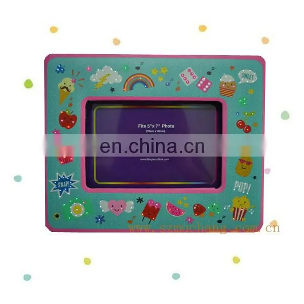 Hot Selling custom LED Lighting Up Paper Photo Frame which will light up your life
