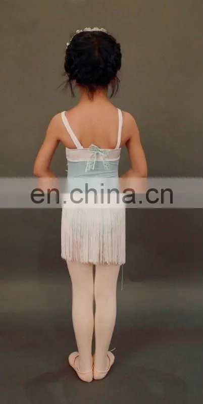 2012 ANNA SHI child's cute Style Of Latin Skirt with tassels