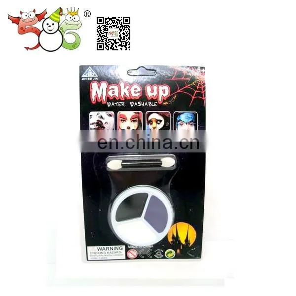 3 color cheap halloween makeup
