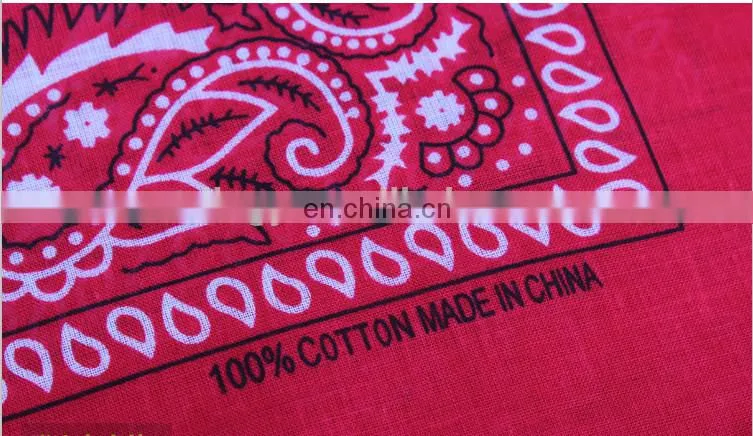 22 Colors Available Men and Women Cotton Cheap Cycling Bandana