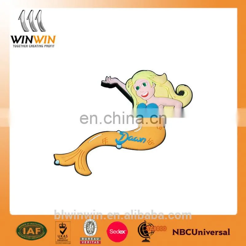 Promotional Fashion Cute 3D Soft PVC Souvenir Fridge Magnet