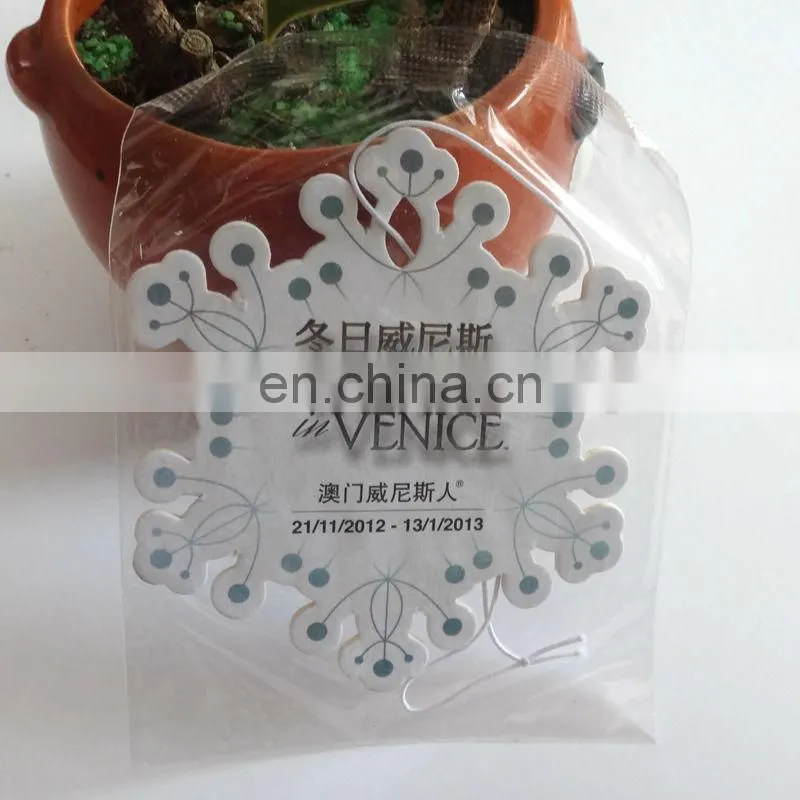 hot sale promotion gifts paper car air freshner for Hot stamping