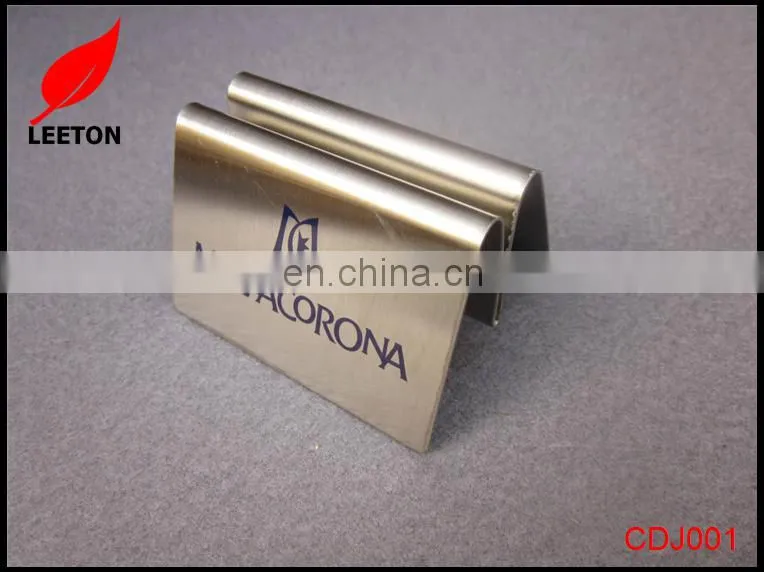Factory custom stainless steel menu holder