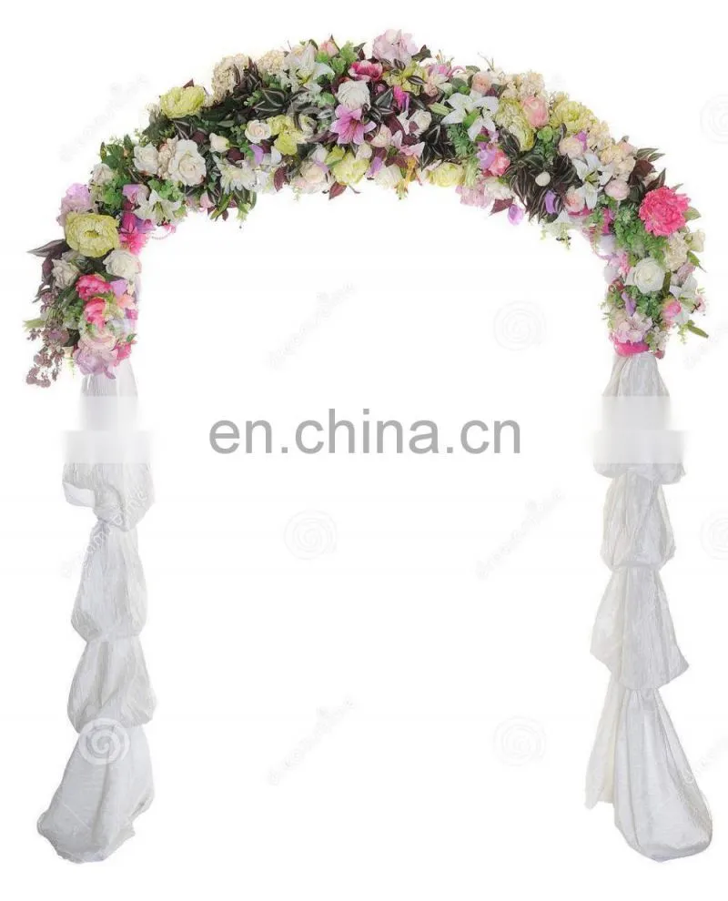 White Metal Wedding Arch