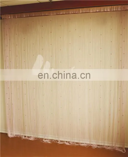 Charming pink office window curtain