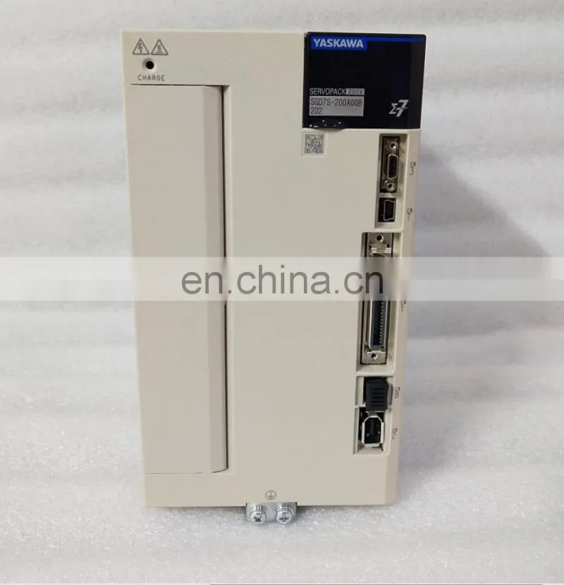 3KW Yaskawa AC Servo Motor Kits SGM7G-30AFA61+SGD7S-200A01A002 For Industrial Robot