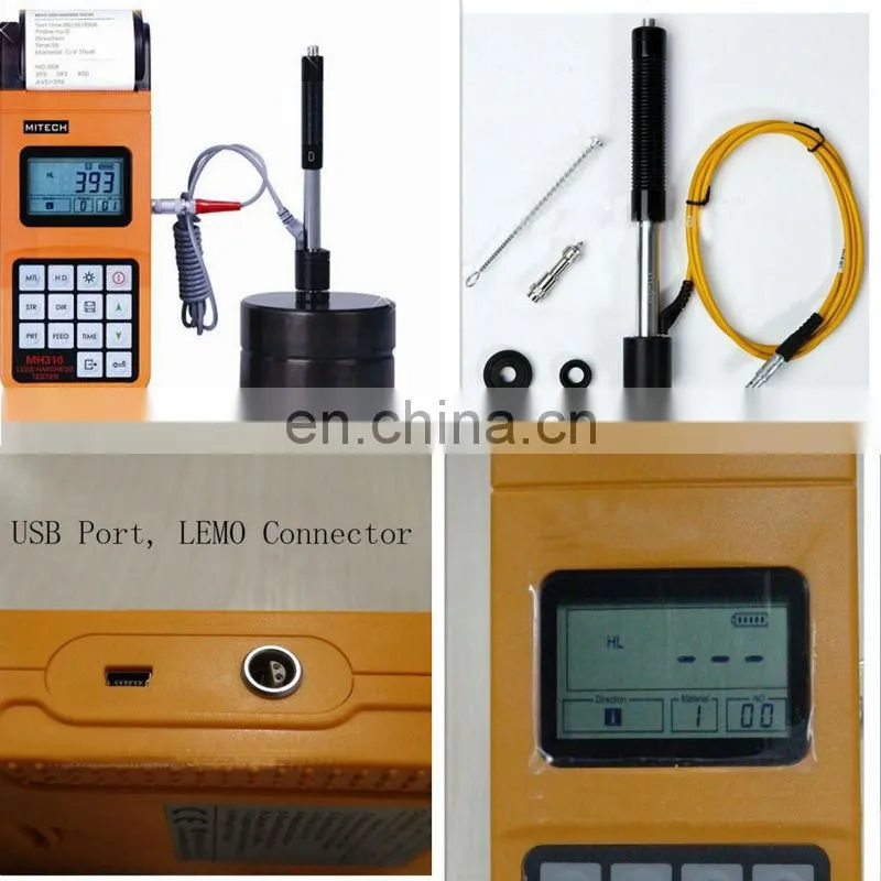 MH310 Portable Hardness Testers/Metal Hardness Tester With Printer