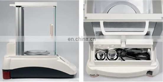 Digital laboratory electronic analytical balance price with calibration weight
