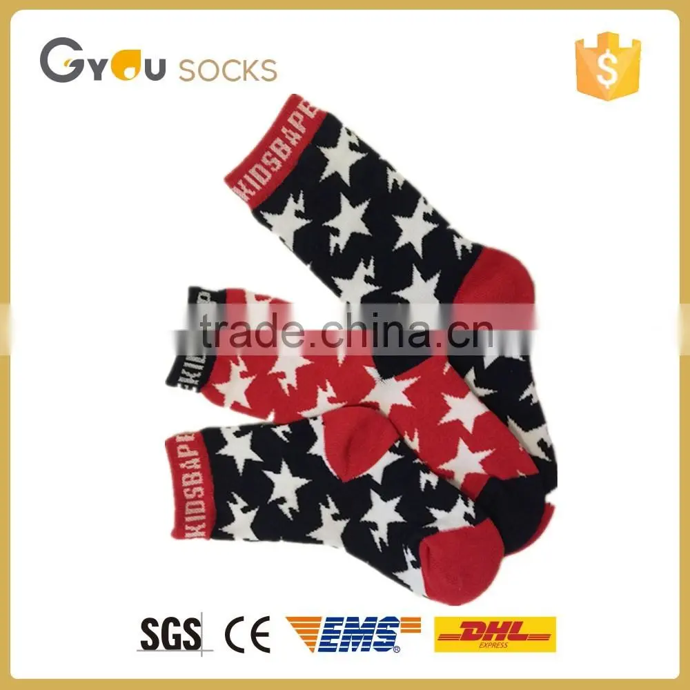Hot selling knitted little star casual socks,Factory price wholesale baby outdoor floor socks