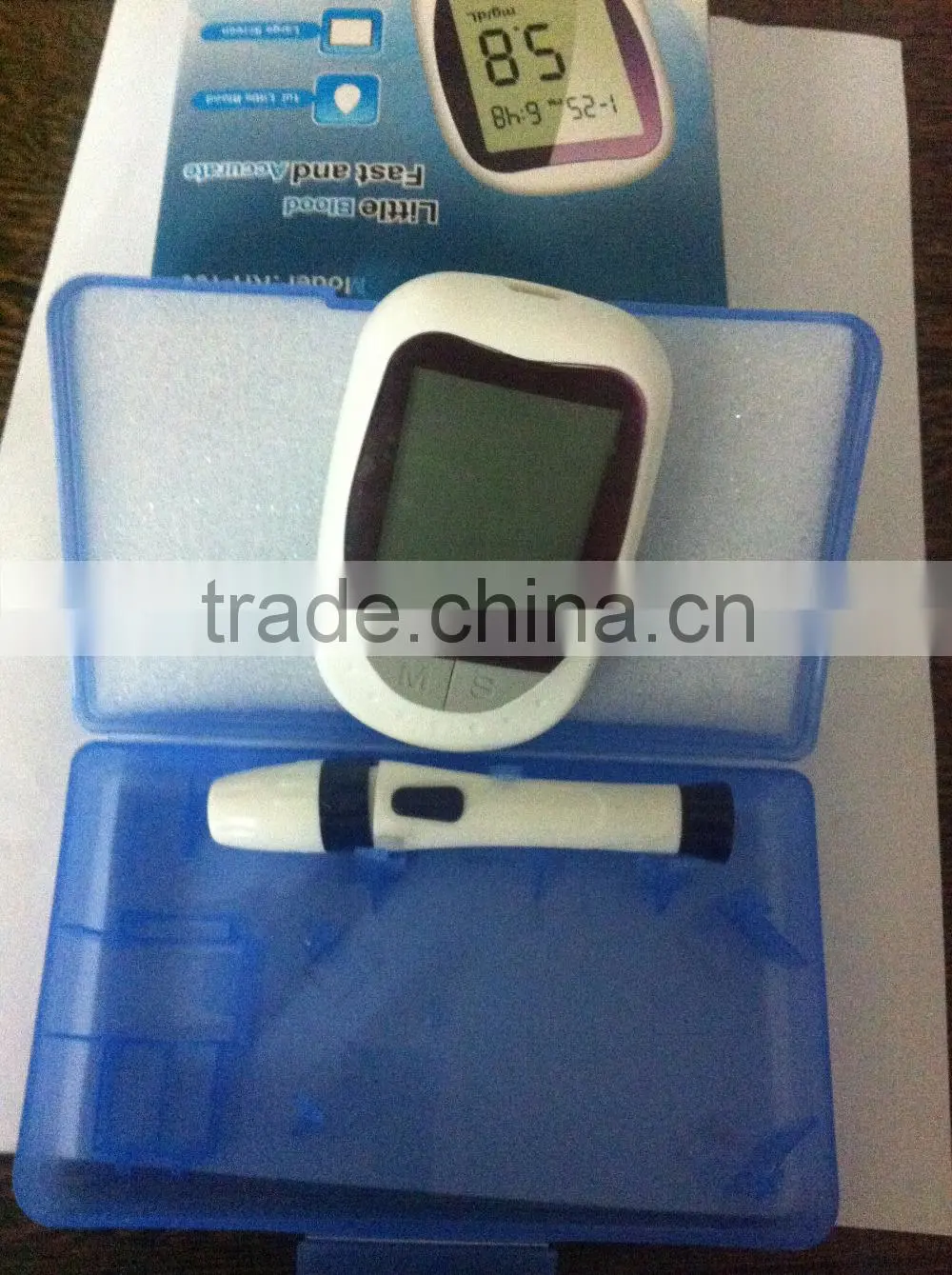 glucometer and strips little blood fast and accurate