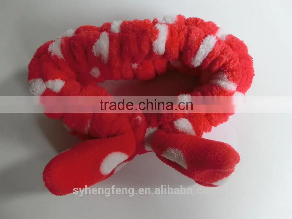 2016 new style fashion hair plush head bands