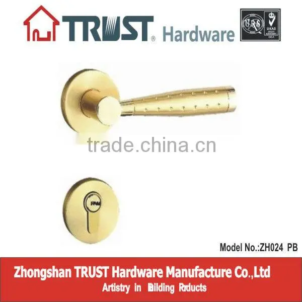 ZH024:Mortise door lock Zinc alloy Lever Door Handle