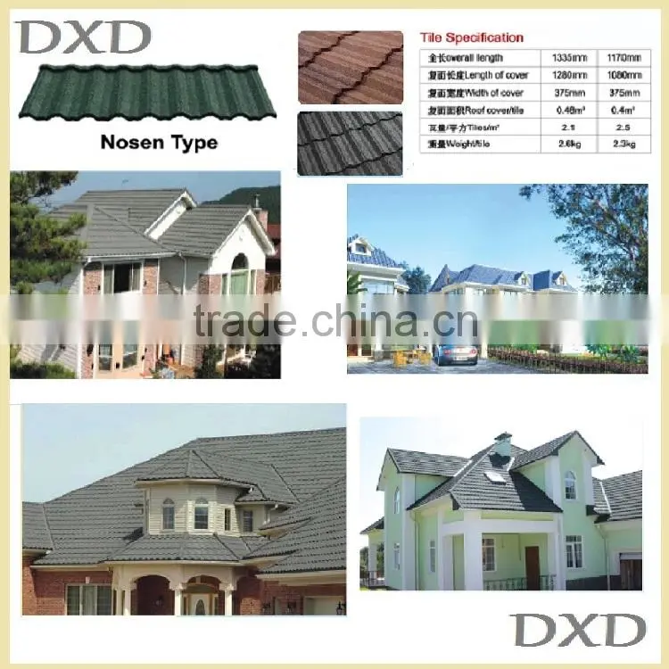 Stone Coated Steel Roof Tile