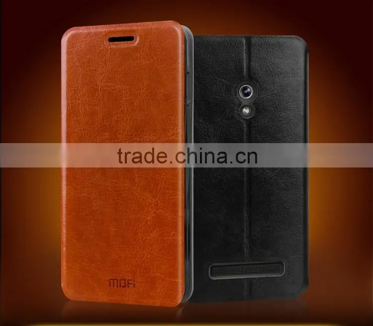 2016 MOFi Case Cover for Asus Zenfone 5 , Leather Flip Cover for Zenfone 5 Case