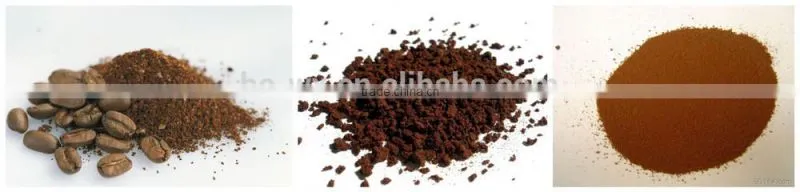 Belt vacuum powder continuous dryer for Coffee Powder