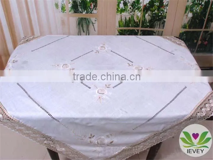 home textile tablecloth manufacturer coffee tablecloth hand embroidery designs tablecloth lmzc1005(9)K