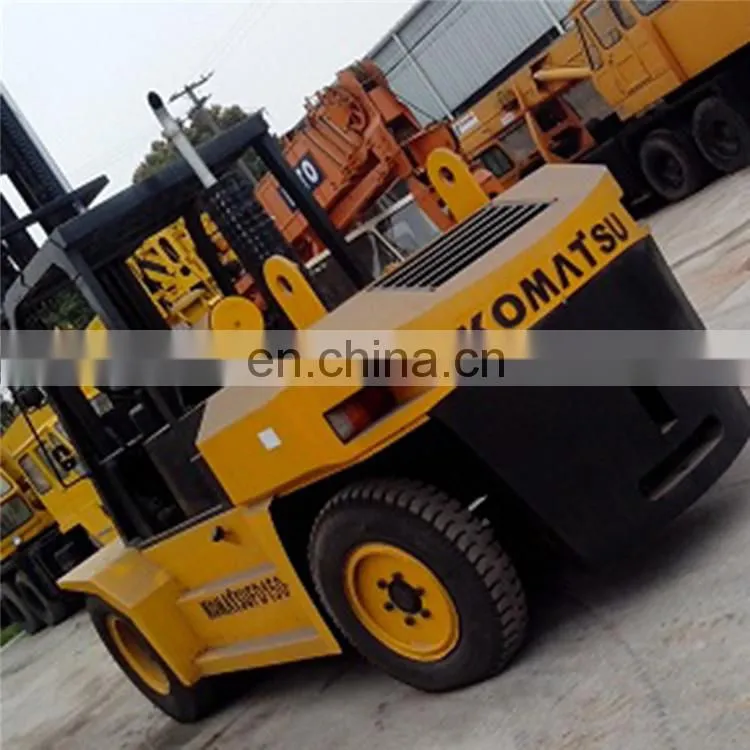 Used Komatsu FD150-7 Forklift for sale in China,Japan used 15ton forklift