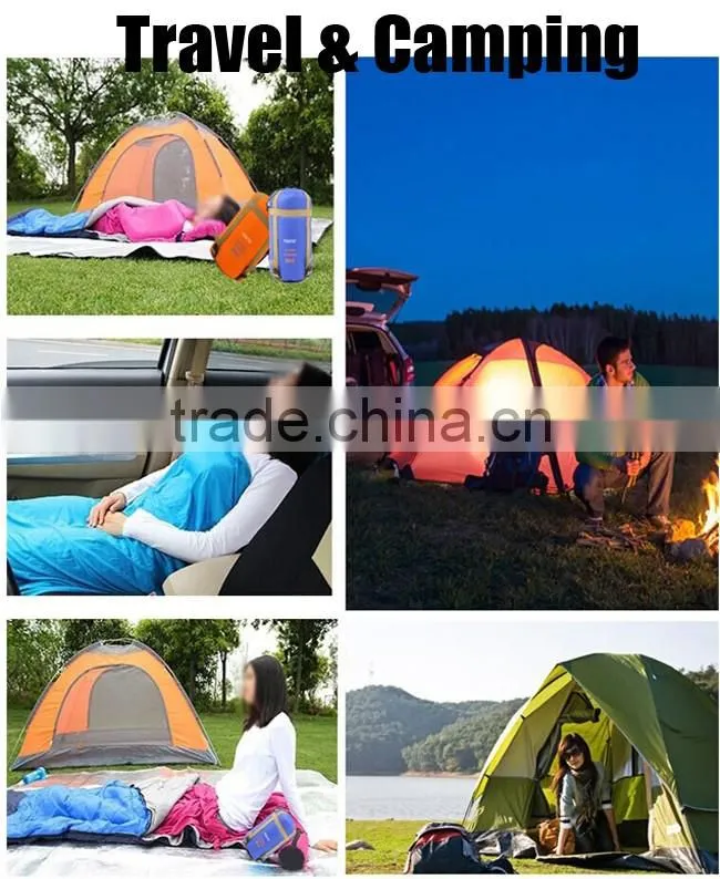 Portable Nylon Envelope Shape Ultralight Sleeping Bag 700g