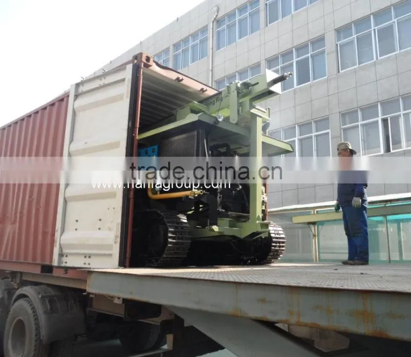 HF130Y DTH drilling rig for piling