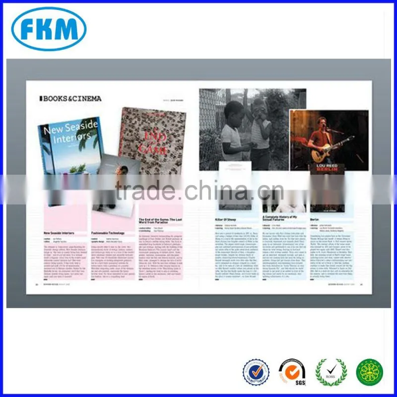 Custom printing magazines