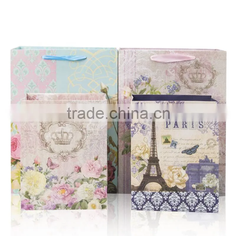 poly bag suppliers wholesale fashion brand printing paper bag for business promotion