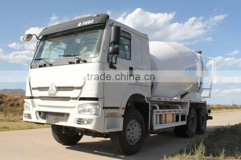 2015 new style howo concrete mixer truck 8 m3 6*4 Euro 2 with free parts