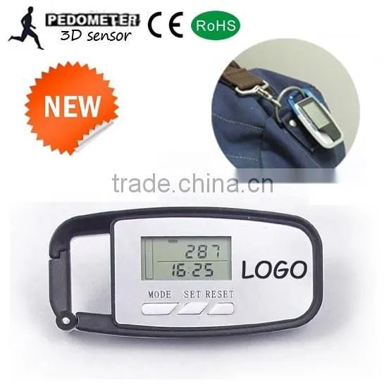 high accuracy portable 3d sensor multifunction pedometer
