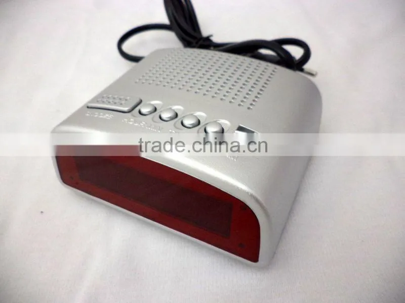 Best Price Portable Desktop Red LED Alarm Clock