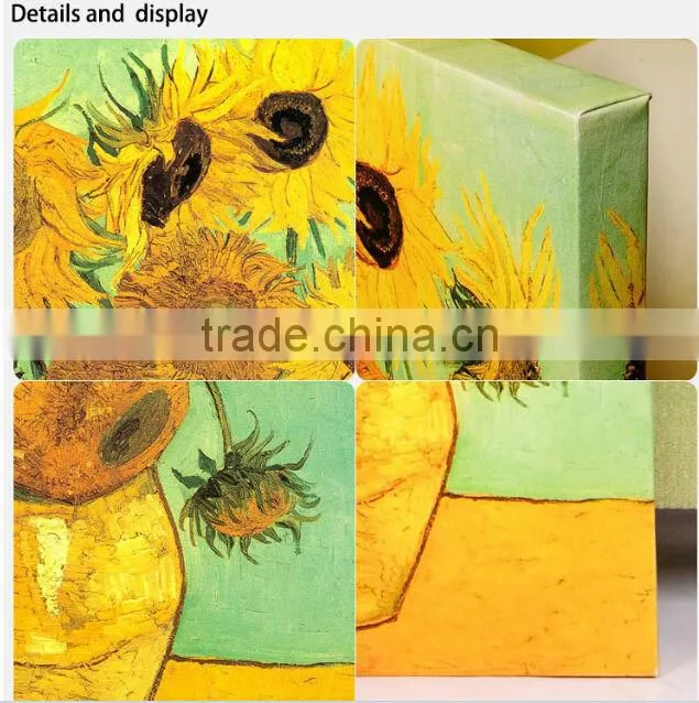 Rich Flower waterproof oil canvas printed painting