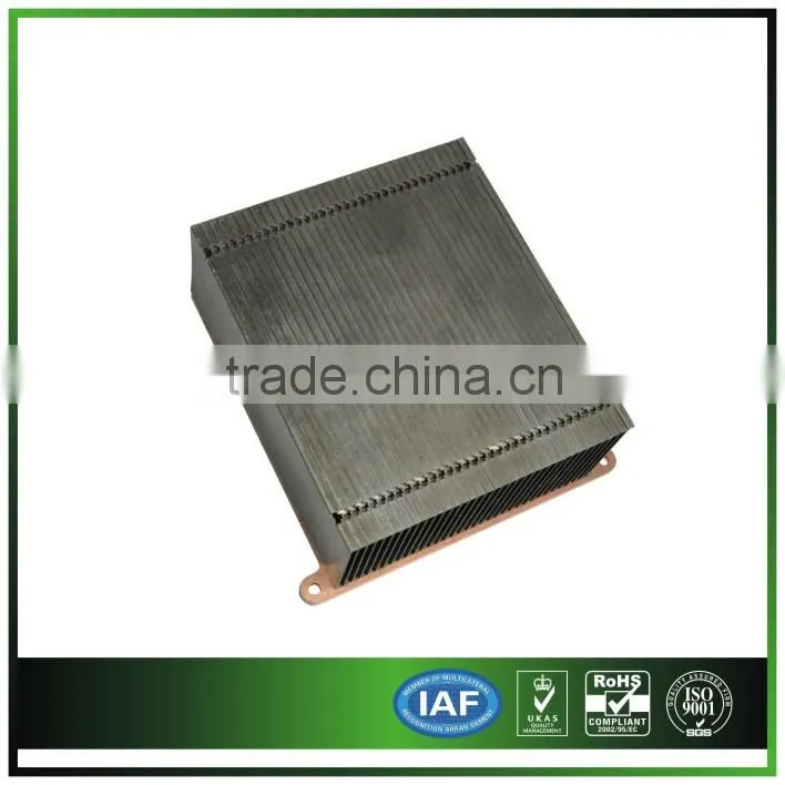 home appliances heatsink copper heat pipe heatsink 010