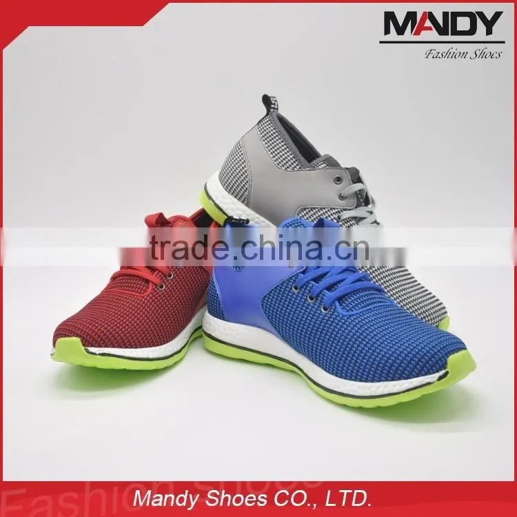 Outdoor sport atheltic light weight shoes in guangzhou factory