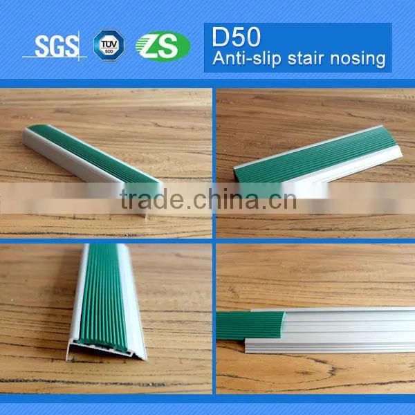 polished porcelain tiles stair nosing